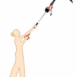 WORX JawSaw Extension Pole Saw 12β Attachment Tree Trim Pruner