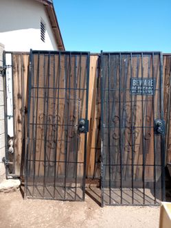 Iron Security Gate