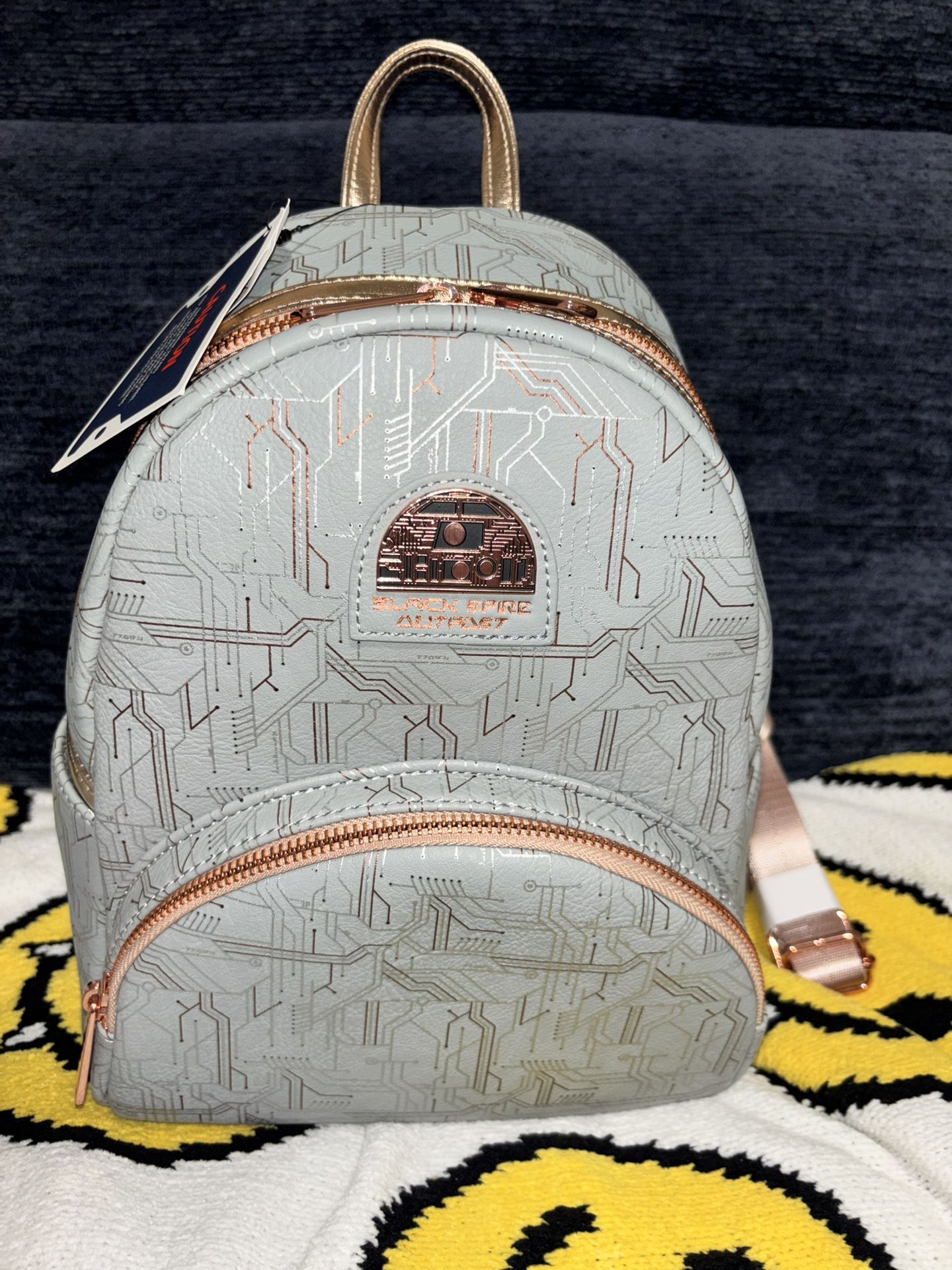 Disney Parks Star Wars Galaxy's Edge Black Spire Outpost Mini Backpack BRAND NEW