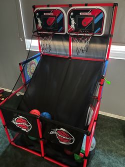 Dual Hoop Indoor Basketball Arcade Game