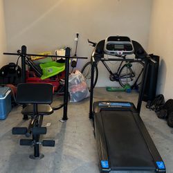 Weider pro Weight Bench PLUS Weights