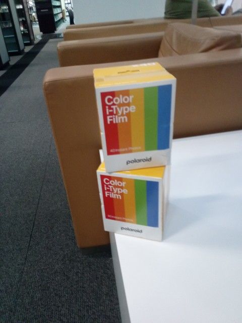 Polaroid I type Color Film 2 Boxes Of 40 Count