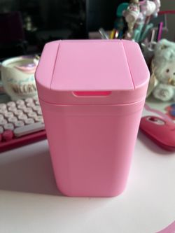 Desk waste bin