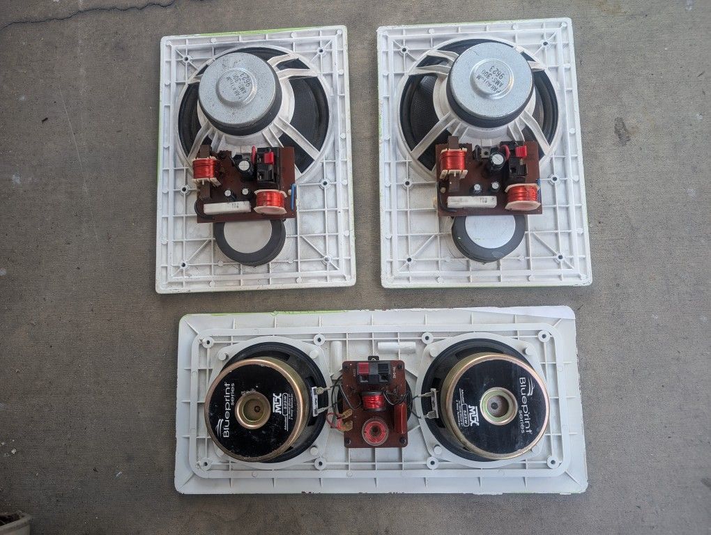 2x Paradigm AMS 300 + 1x MTX 525W In-wall Speakers