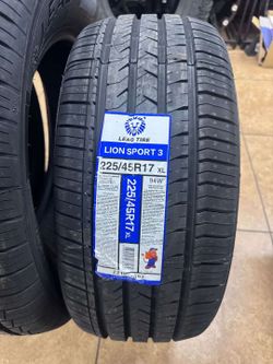 225/45/17 New Tires For