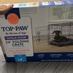 24 Inch Folding Pet Crate