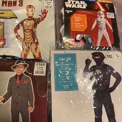 Last Minute HALLOWEEN Costumes Check Them All Out Have More On My Page Willing To Negotiate  On Price If It’s Worth It