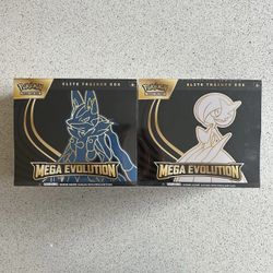 Pokemonega Evolutions ETB Set Of 2