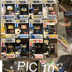 Batman Funko Pops
