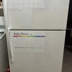 White Whirlpool Refrigerator 