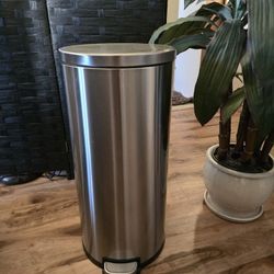 Stainless Steel Trash Can 40 L
