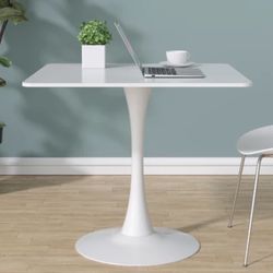 Brand New White Square Dining Table 