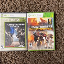 Transformers Dual Xbox360 Video Games