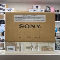 Sony FX30 Cinema Camera