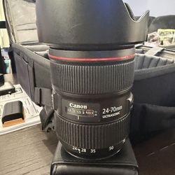 Canon - EF24-70mm F2.8L II USM Standard Zoom Lens for EOS DSLR Cameras - Black