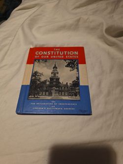 Vintage 1941 Rand McNally "The Constitution of Our United States" Booklet