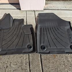 Toyota Sienna 8 Passenger Rubber Floor Mats 6 Piece Set