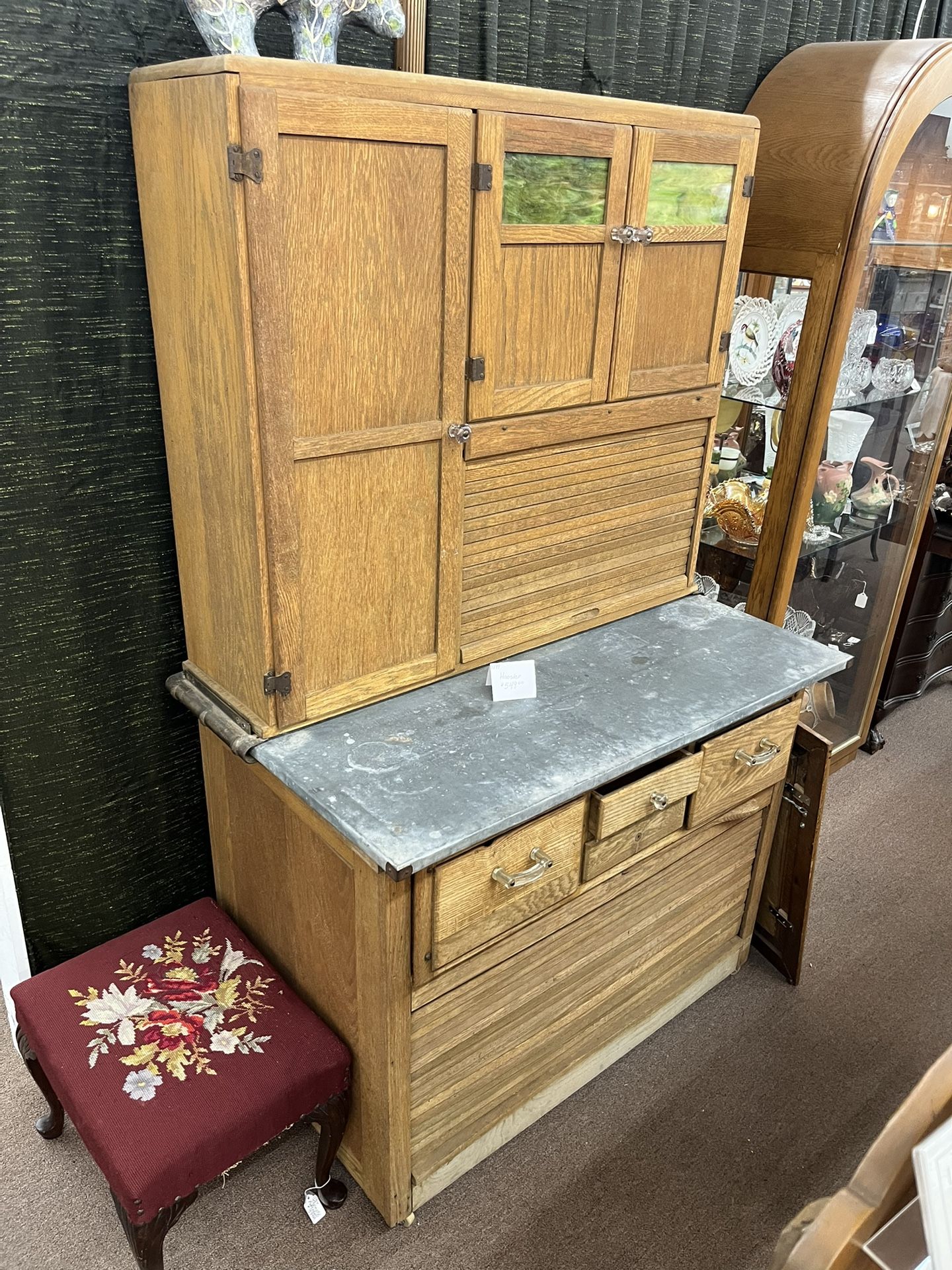 Antique Hoosier Kitchen Cabinet