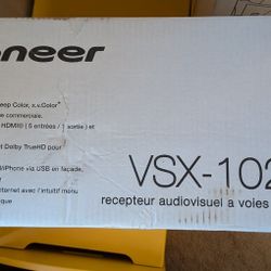 Pioneer Vsx-1020 - AV Network Receiver - 7.1 Channel - Black