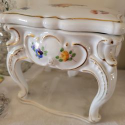 Vintage Art Decor Japan Smoking Stand Set