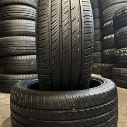 🔥 2 USED Laufenn S FIT AS 255/40R19 | 70% Tread | Installed | $140