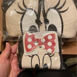Loungefly Minnie Mouse Purse Set
