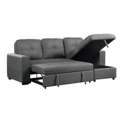 New sectional sofa sleeper with storage tax included free delivery