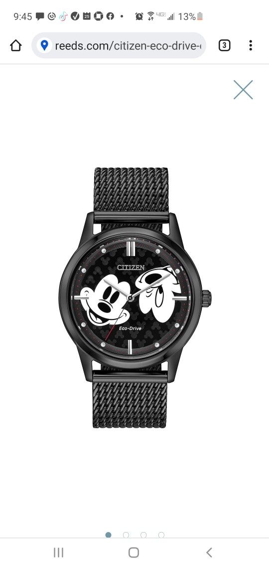 Citizen Mickey Mouse Watch Disney