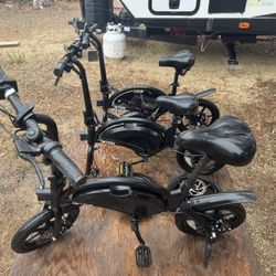 3 Jetson Bolt Electric Bikes