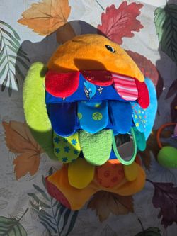 Colorful Baby Sensory Plush Activity Toy
