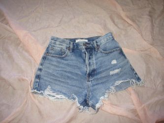 pacsun denim shorts