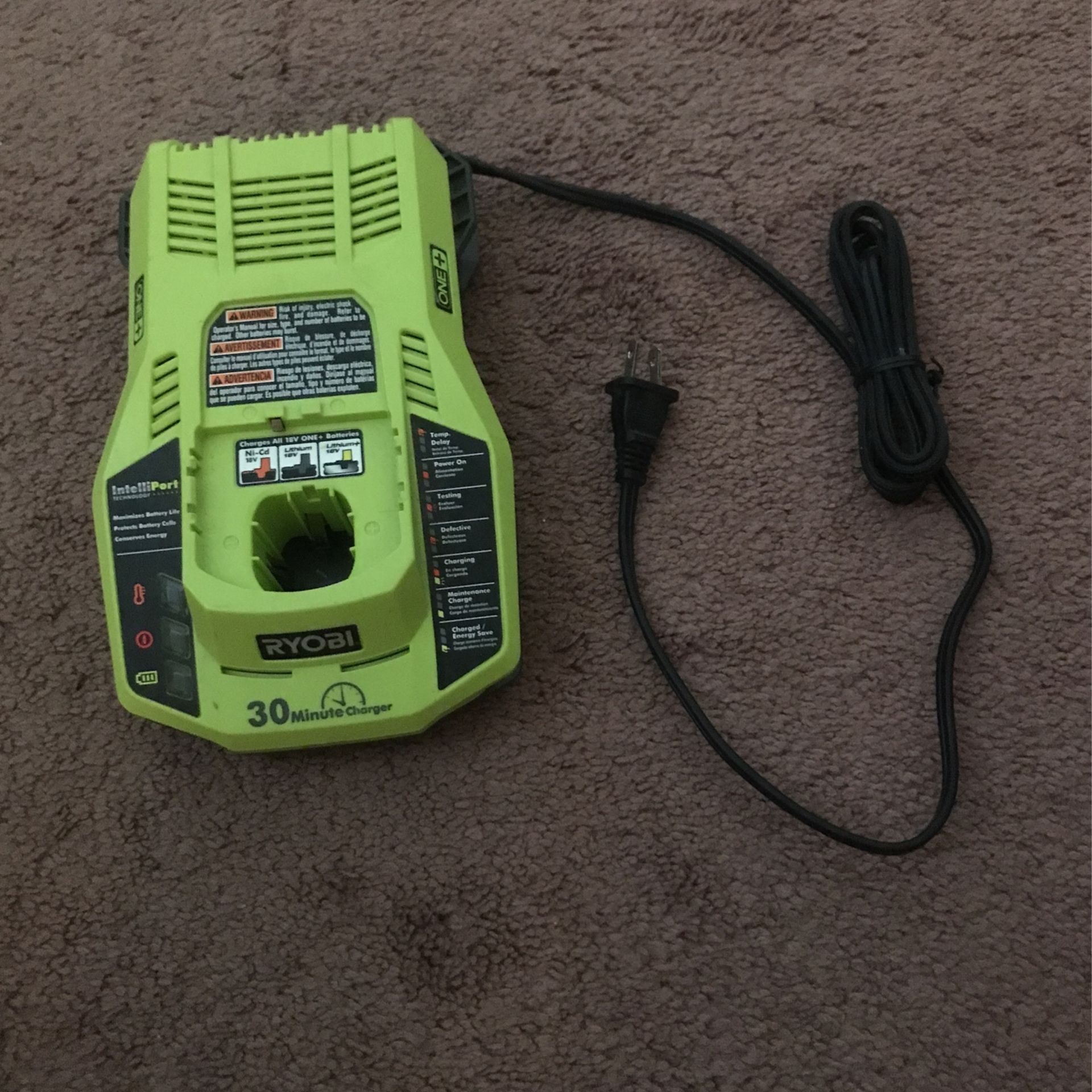 Ryobi 30 Minute Charger