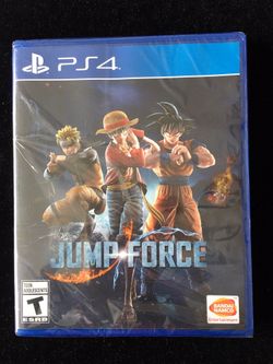 Sony Playstation 4 PS4 Jump Force Game NIB BRAND NEW SEALED (Post Nintendo era)