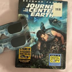 Journey To The Center Of The Earth 3D DVD 2008