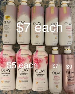 Body Wash ( Axe, Dove, Olay, Shea Moisture, Nivea, Harry’s , Cremo)
