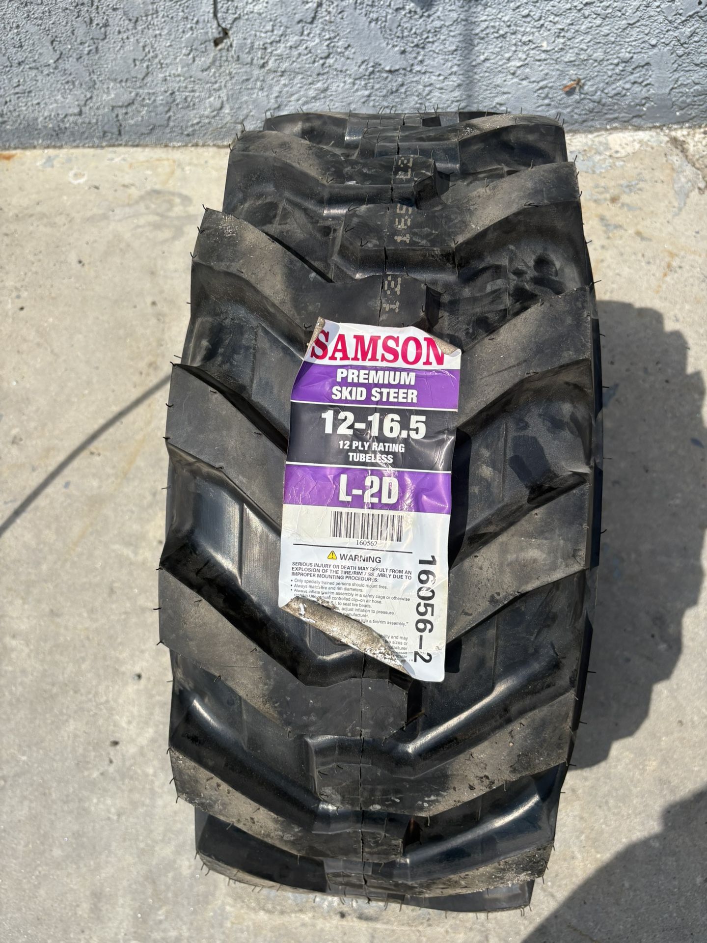 Samson 12-16.5 12ply