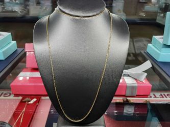 Fox Tail Chain - Yellow Gold 14k (.585) 1.6 grams 24 inch