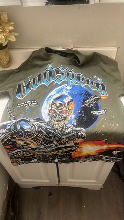 Godspeed Graphic T-Shirt Olive Green