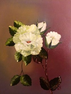 Rose painting