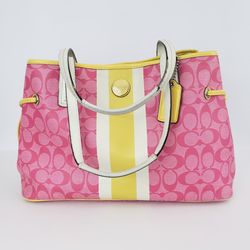 Coach Leather Satchel Handbag