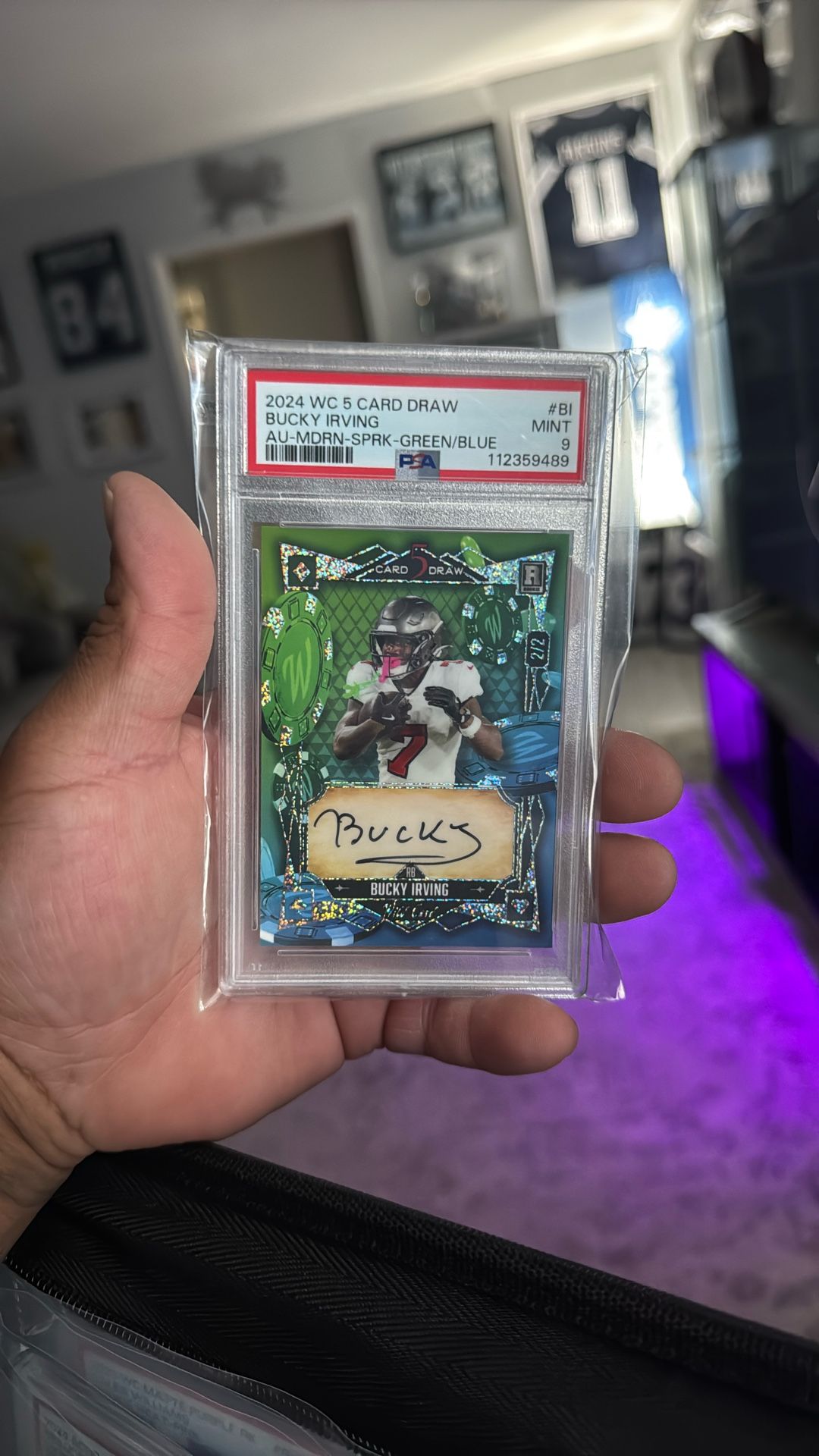 Bucky Irving Rookie Auto