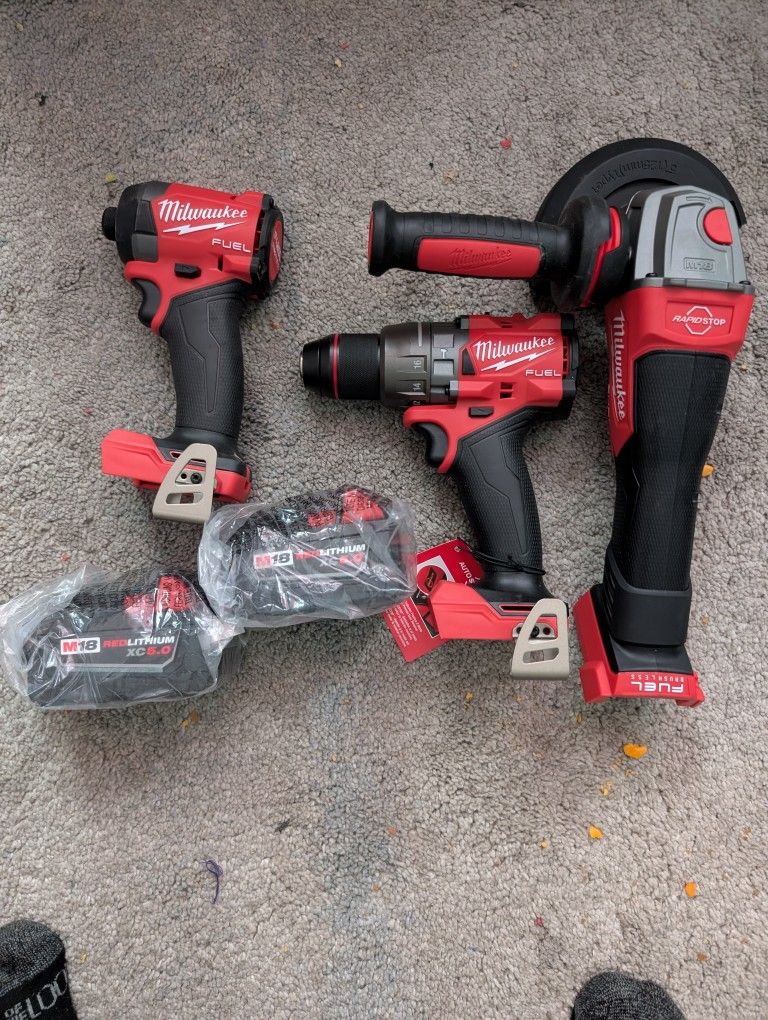 Milwaukee Drill And Grinder
