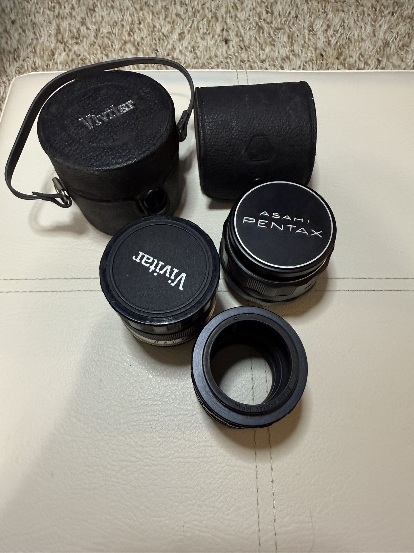 Take All Vivitar And Pentax lens