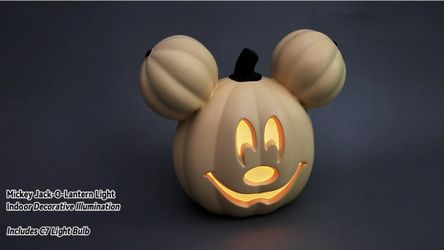 Lighted Mickey Pumpkin 10'