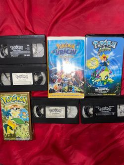 Pokémon VHS Tape Collection Lot of 7