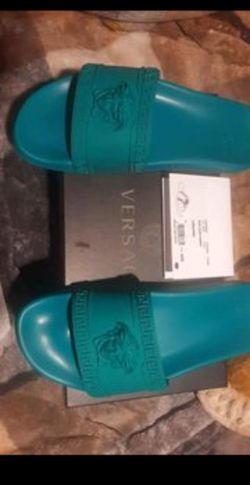 Mens Versace Slides Large