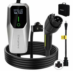 ChargeHere Level 1 & 2 EV Charger 32A Portable J1772 25FT