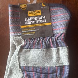 Leather Palm Gloves 