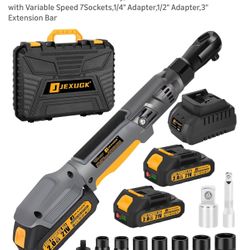 120Nm Cordless Ratchet Wrench, New