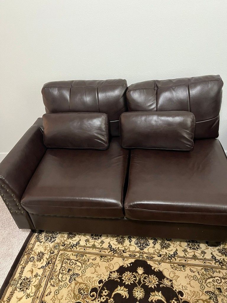Leather Sofa Set 6piece
